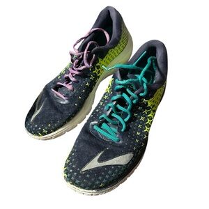 Brooks Women's Athletic Shoes - Black and Teal
